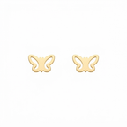 Tiny Butterfly Stud Earrings