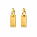 Plain Gold Earrings