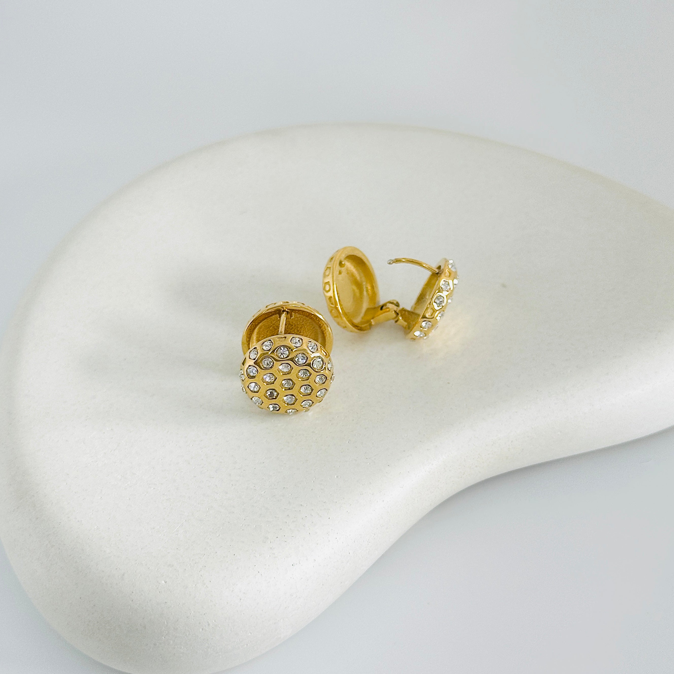 Mia Stone Gold Earrings