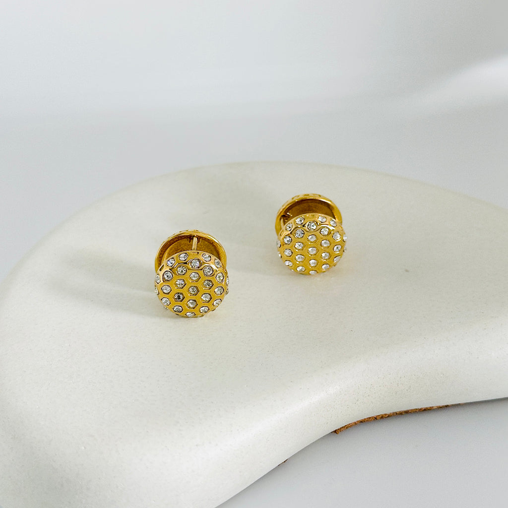 Mia Stone Gold Earrings