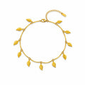 Leaf Gold Anklet (Pair)