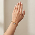 Evil Eye Chain Gold Bracelet