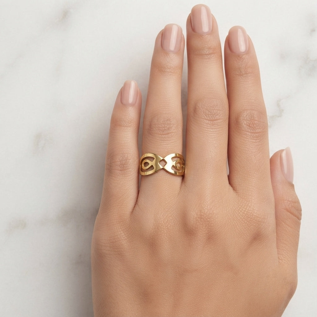 Infinity Multi Layered Ring (Adjustable Size)