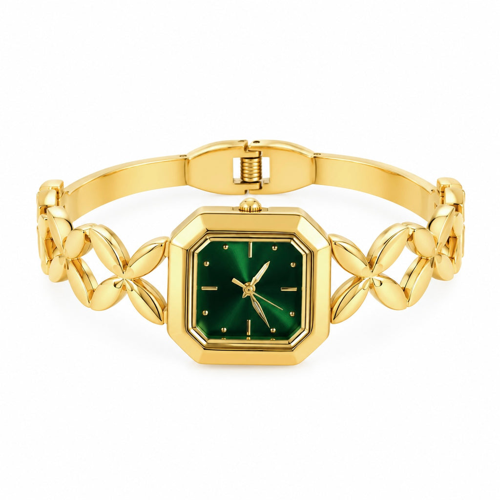Verdant Bloom Dial Watch