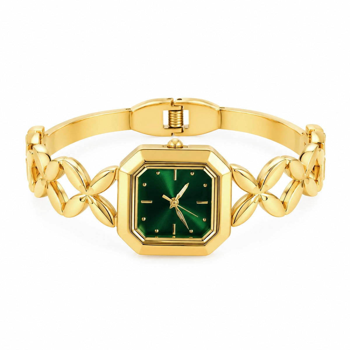Verdant Bloom Dial Watch