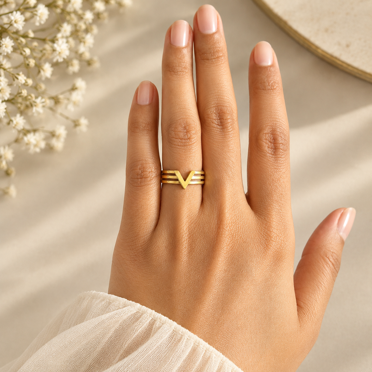 Layer Gold Ring
