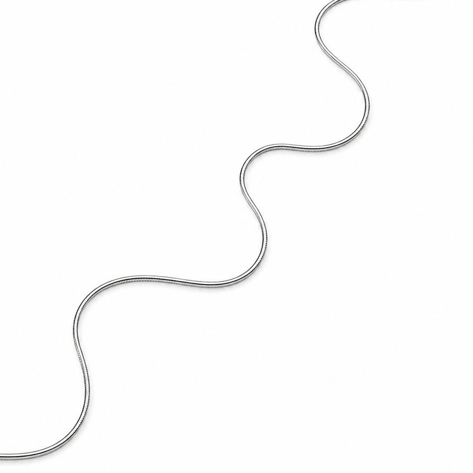Plain Silver Necklace
