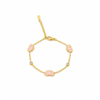 Pink Lotus Bracelet