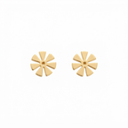 Sun Shaped Stud Earrings