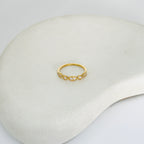 Thalia Stone Gold Ring