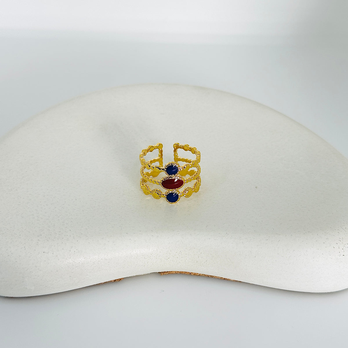 Kaylee Gold Ring (Adjustable size)