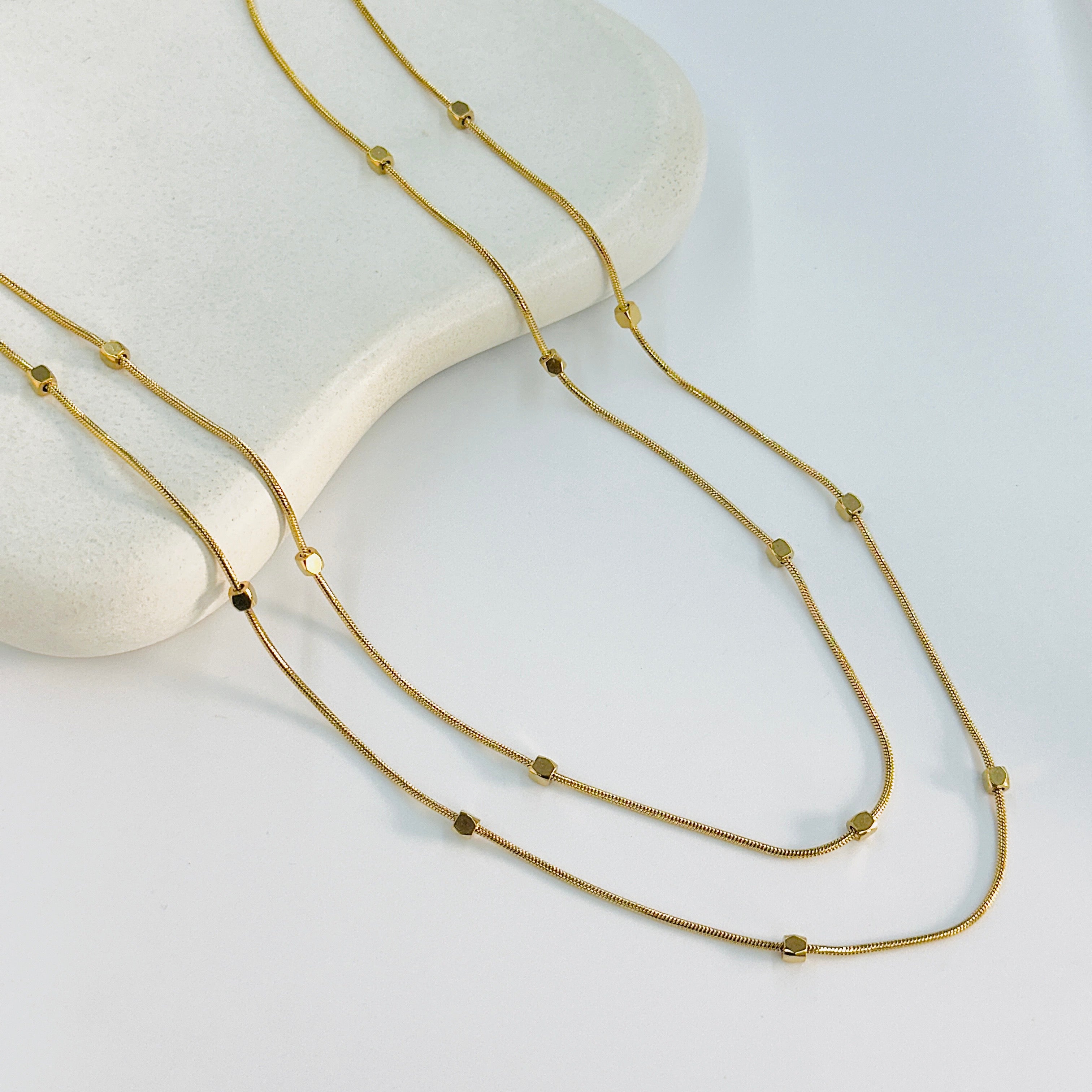Inessa Layered Gold Necklace