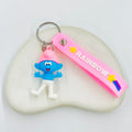 Pink Smurfs XL Keychain
