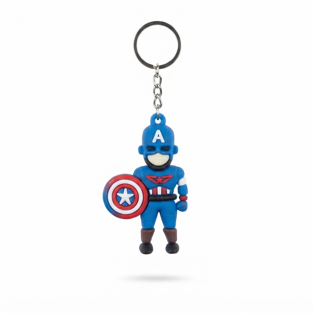 Captain America Keychain