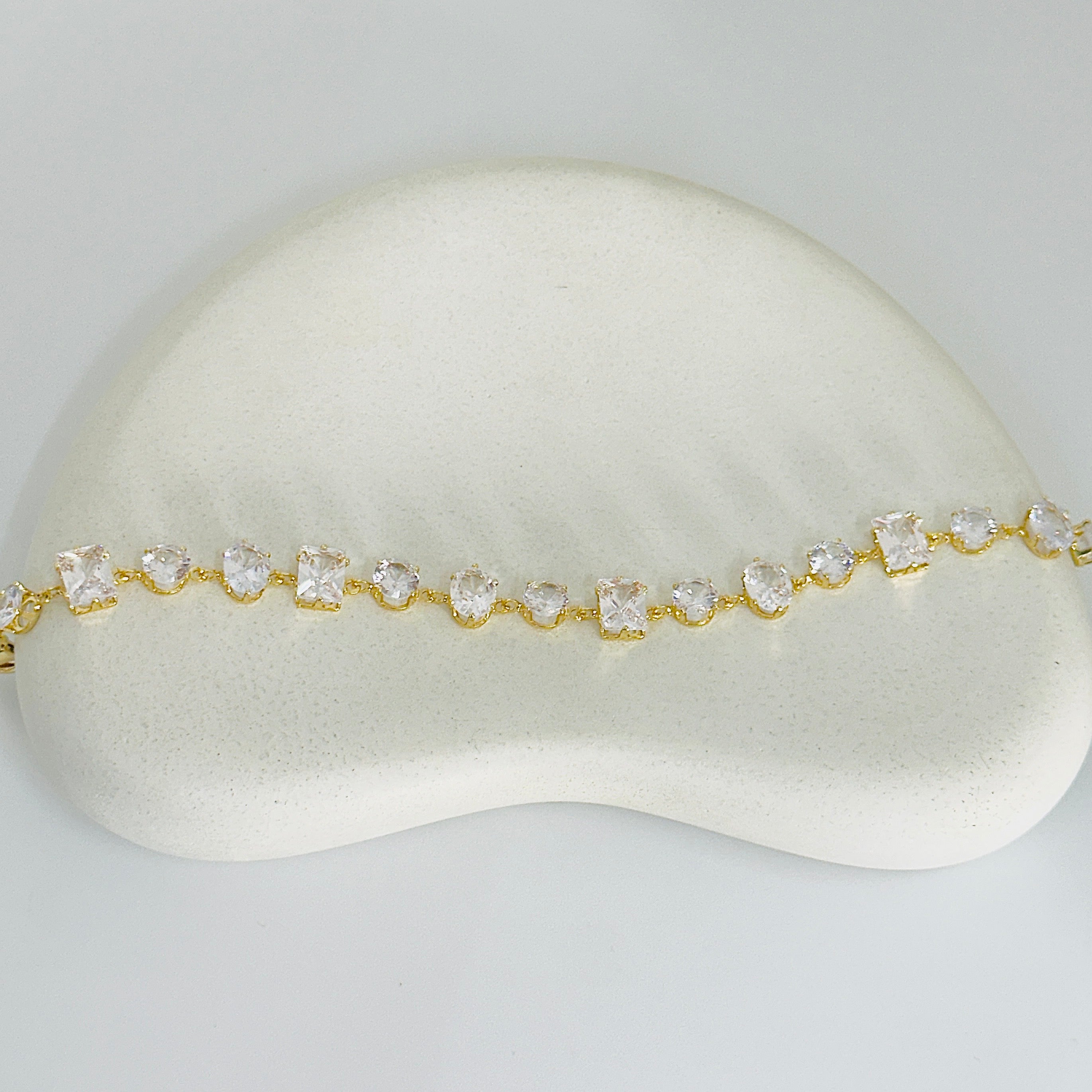 Tennis Gold Bracelet