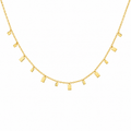 Rectangle Charms Necklace