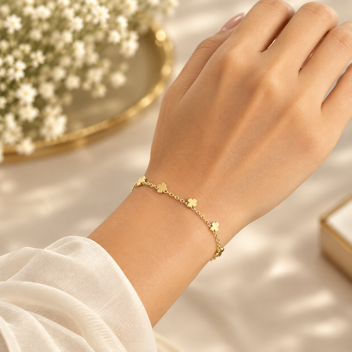 Daisy Charms Bracelet