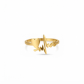 Heart Beat Ring (Adjustable)