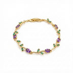 Purple Tulip Bracelet