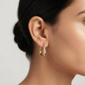 Geometric Hoop Earrings