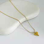 Lixie Heart Gold Necklace