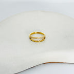 Zoya Elegance Gold Ring