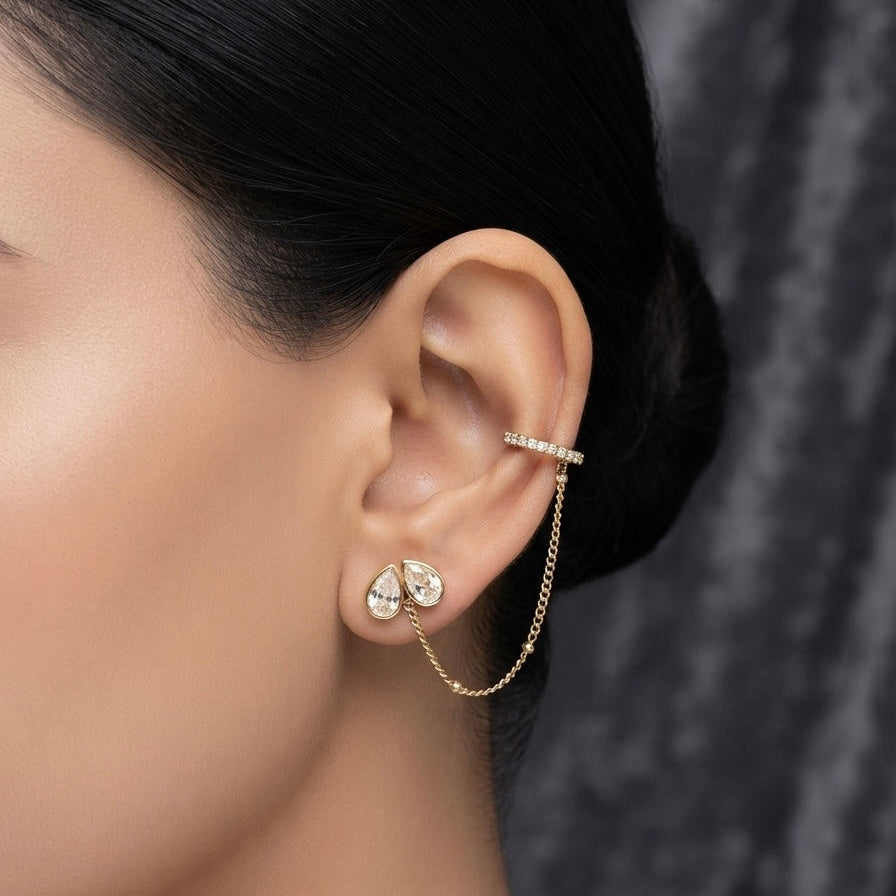 Dew Drops Earcuff (Pair)