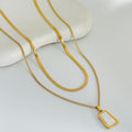 Aurora Gold Layered Necklace