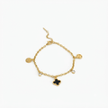 Black Clover Gold Bracelet