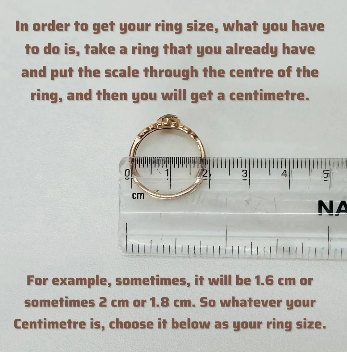 Love Heart Gold Ring