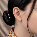 Dragonfly Stud Earrings