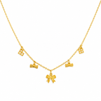 Bow charms Necklace