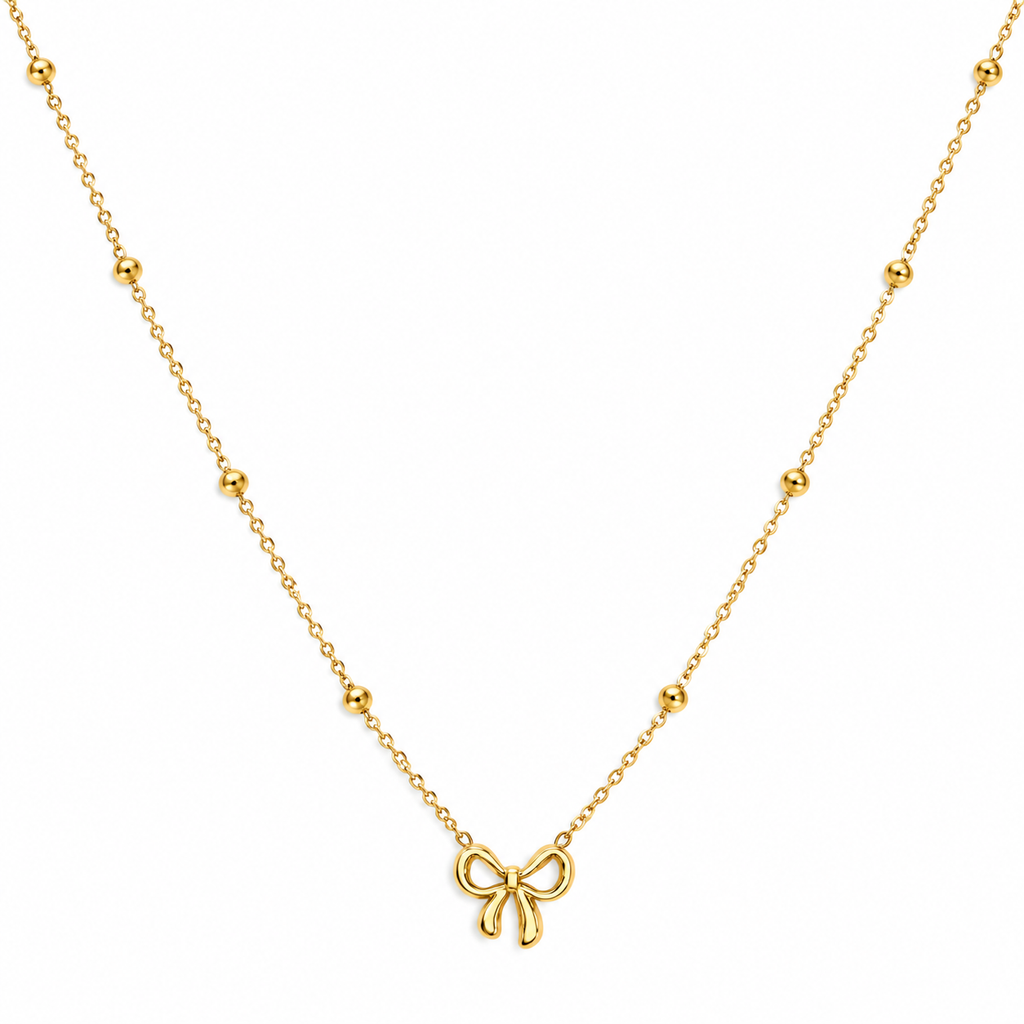 Knot Bow Necklace