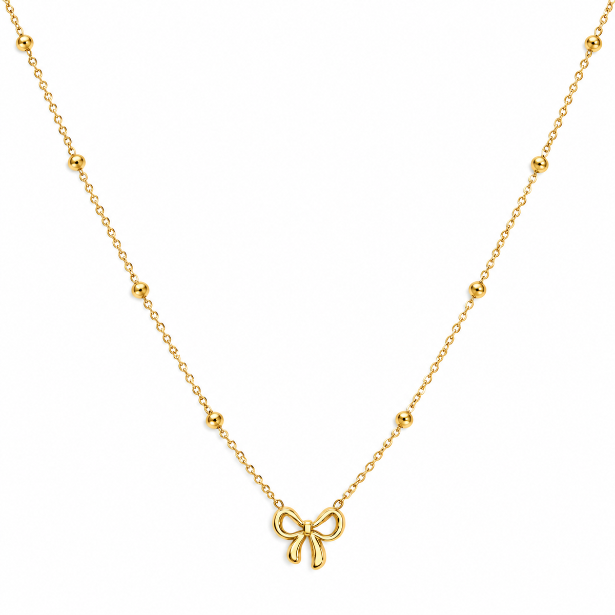 Knot Bow Necklace