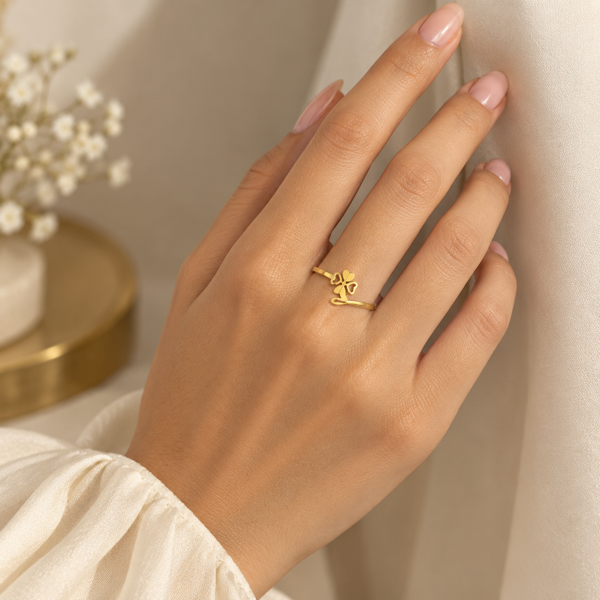 Flower Ring (Adjustable Size)