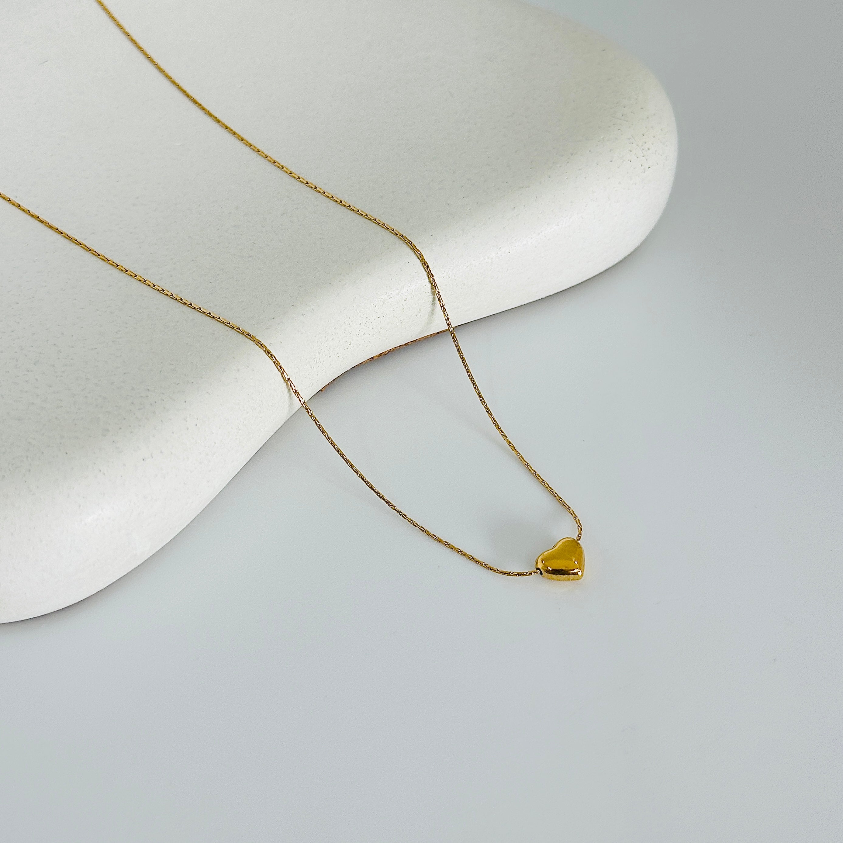 Lia Heart Gold necklace