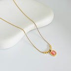 Liv Stone Gold Necklace