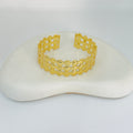 Tisa Gold Thin Wrist Bangle Bracelet