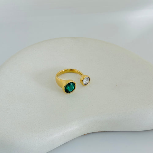Ariel Stacy Gold Ring (Adjustable size)