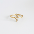 Wave Gold Ring