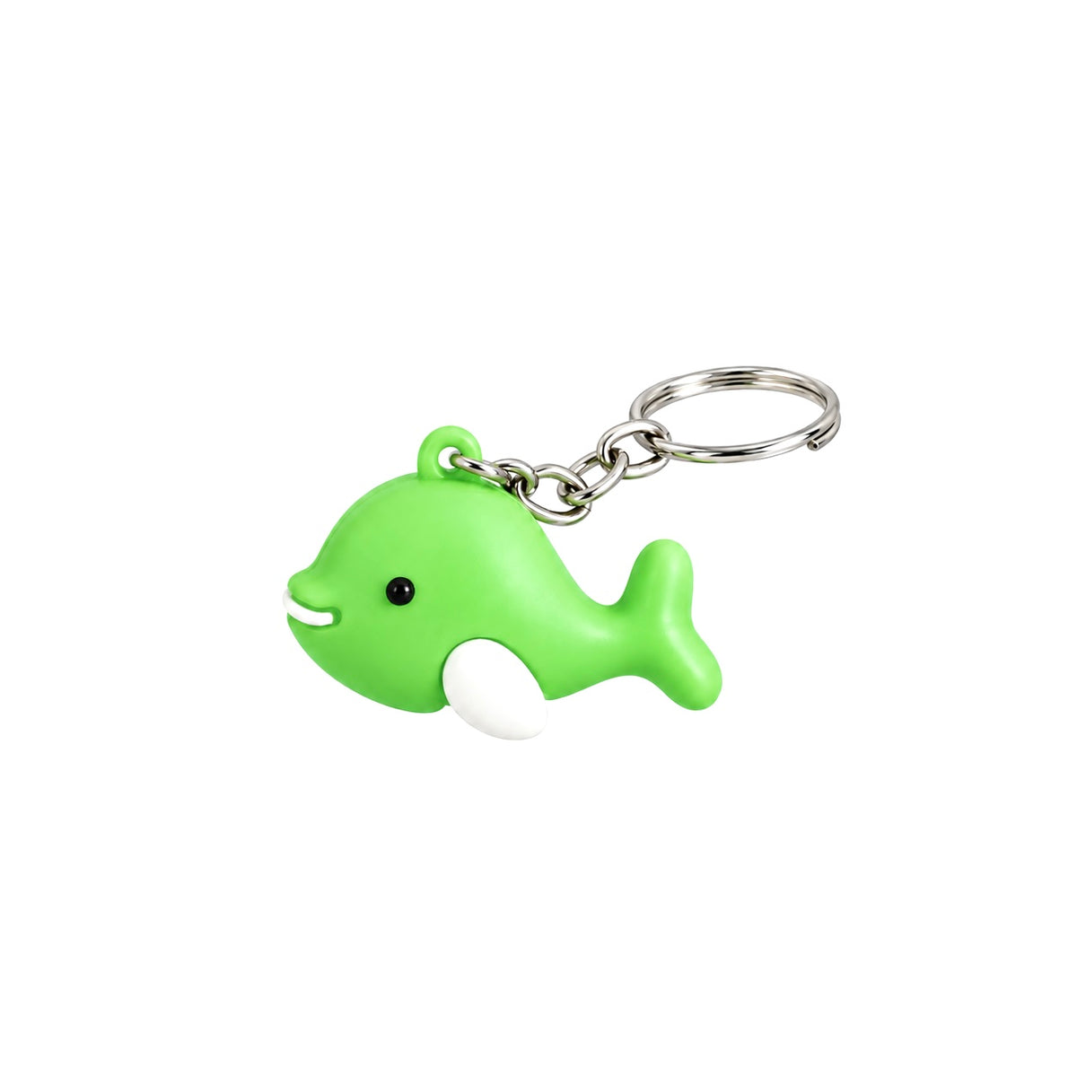 Green Dolphin Keychain