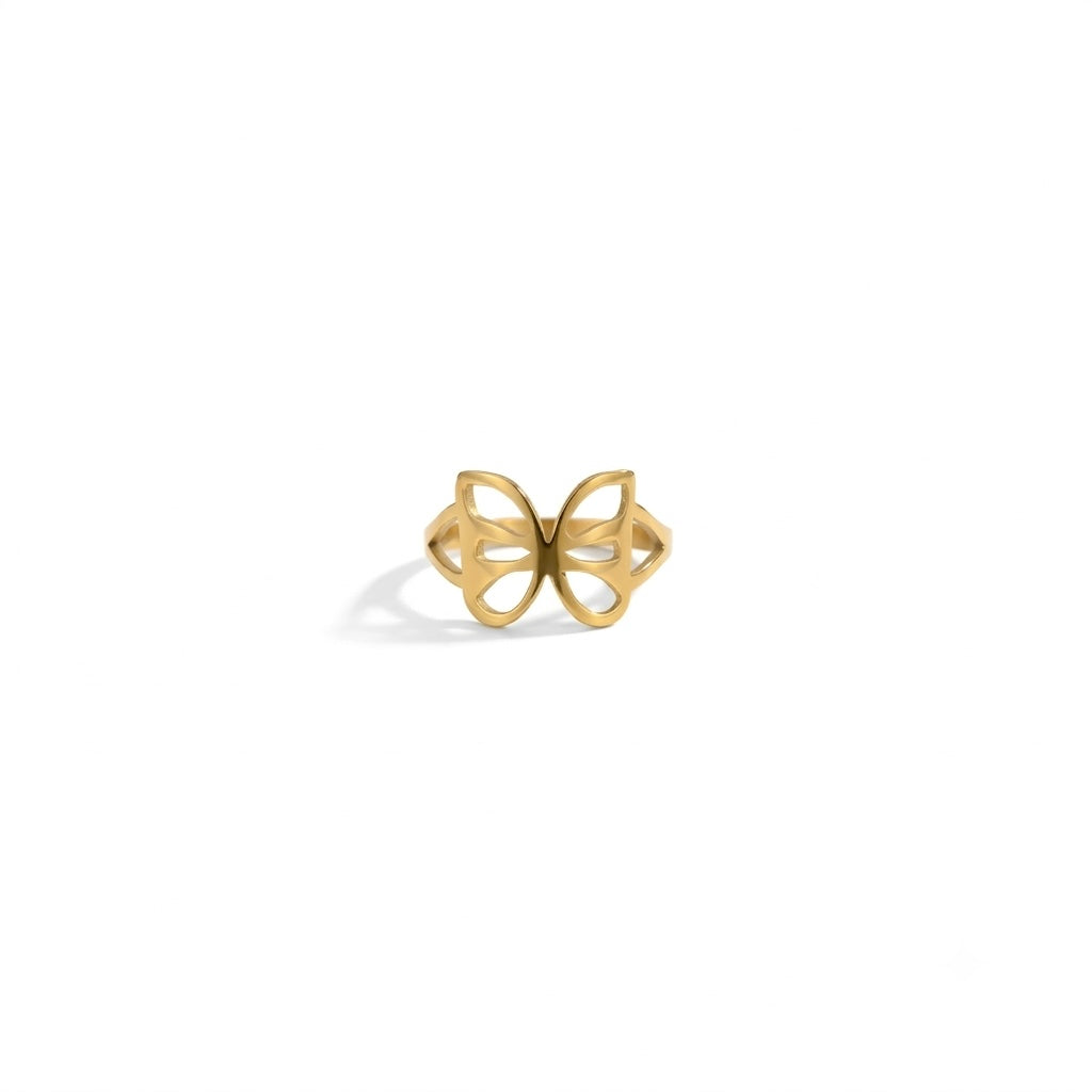 Large Butterfly Ring (Adjustable)