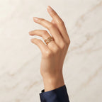 Layered Cross Ring (Adjustable Size)