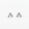 Start Silver Earrings