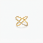 Cross Gold Ring