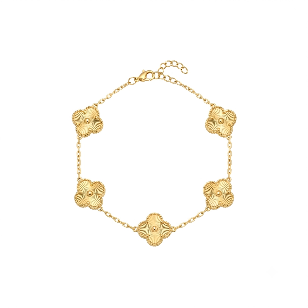 Golden Clover Bracelet