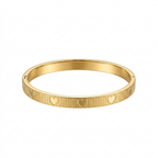 Love Line Bangle Bracelet (Side Open)
