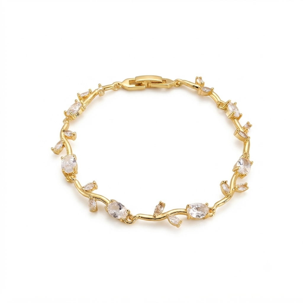 White Tulip Bracelet