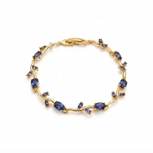 Blue Tulip Bracelet