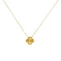 Golden Clover Necklace